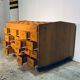 Classeur en bois avec 32 tiroirs vintage