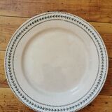 Plates in iron earth Gien