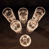 6 champagne flutes