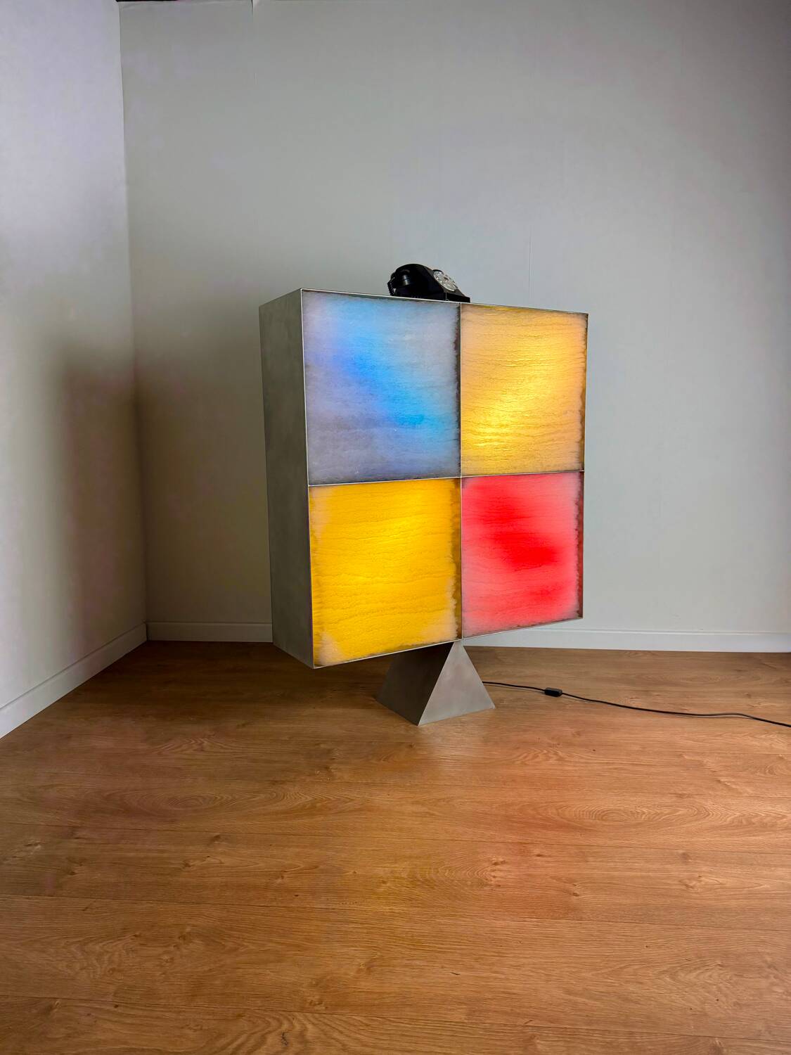 Lampadaire signé Jean-Claude Capmarty – France, années 2000