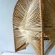 Scandinavian lamp in wood and son of the 1960s