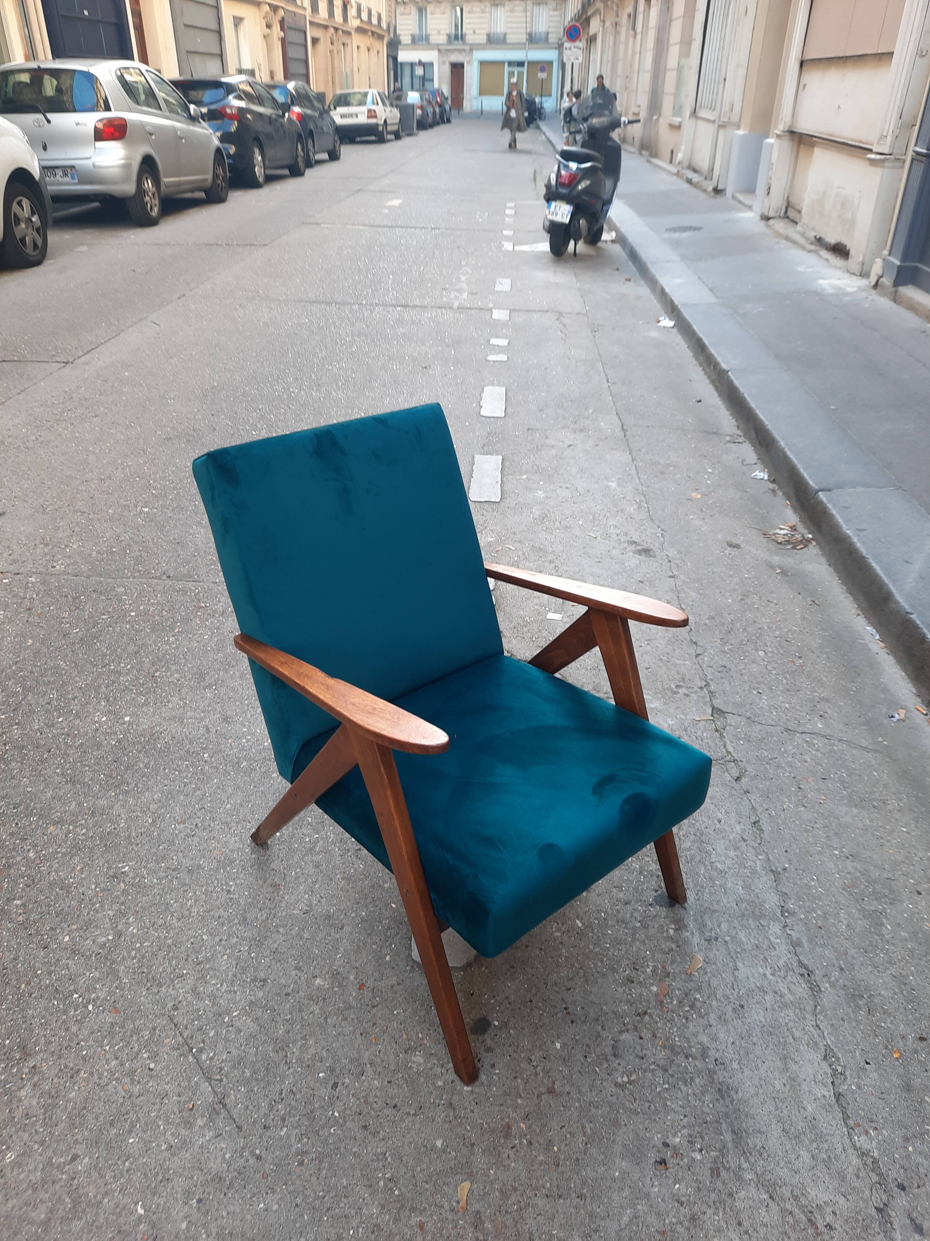 Vintage Scandinavian armchair