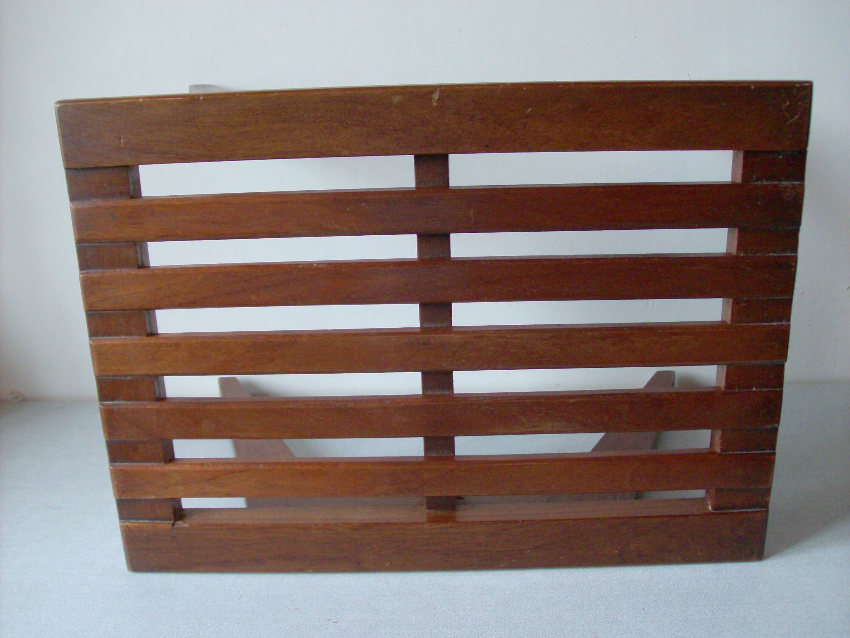 Old Swedish table Scandinavian sofa end wooden compass foot 1960s