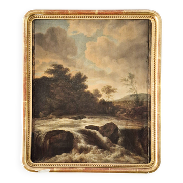 Painting, oil painting, Jacob van Ruisdael, Dutch painter, 1665