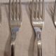 Antique flatware set for 51 place settings