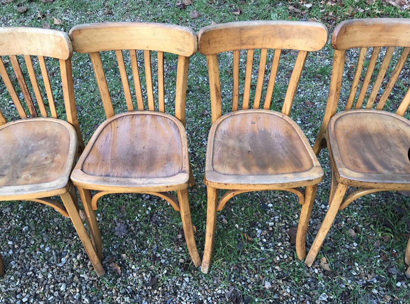 Vintage bistro chairs