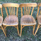 Chaises bistrot vintage