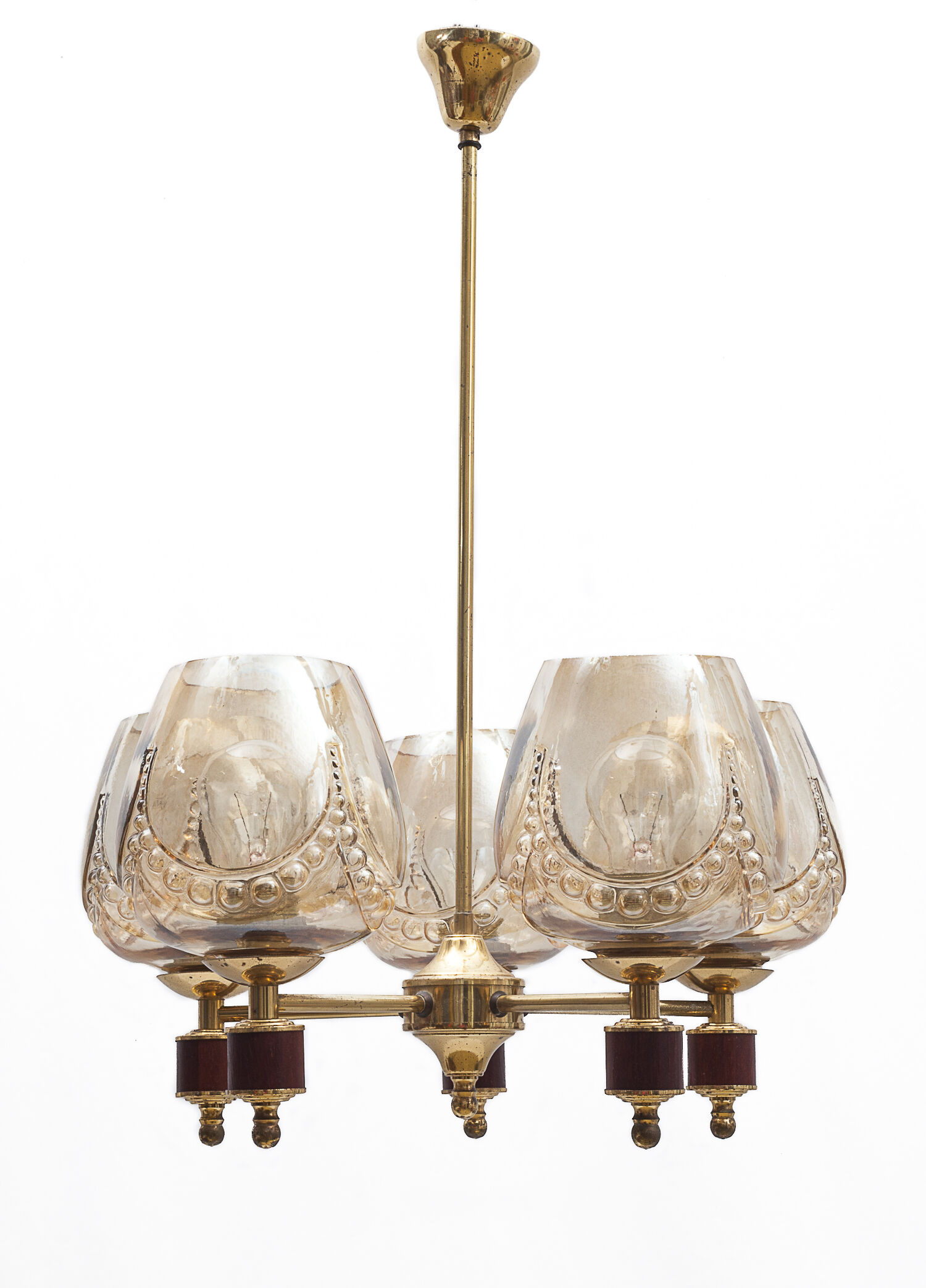 Chandelier in the taste of Jean Royère