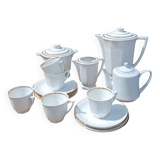 Limoges porcelain coffee service by F. Legrand and Cie