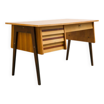 Bureau des années 50 avec pietement en compas