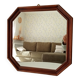 Vintage Italian octagonal mirror from the 60s