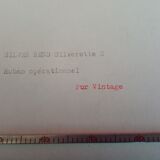 Silver Reed Silverette S orange typewriter