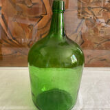 Demijohn bottle green