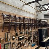 Set of 107 bistro chairs