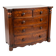 Commode galbée ancienne en acajou