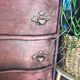 Patinated vintage chest of drawers