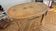 Louis XVl oak table with extensions
