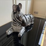 Italian ceramic, Zebra, 1960s