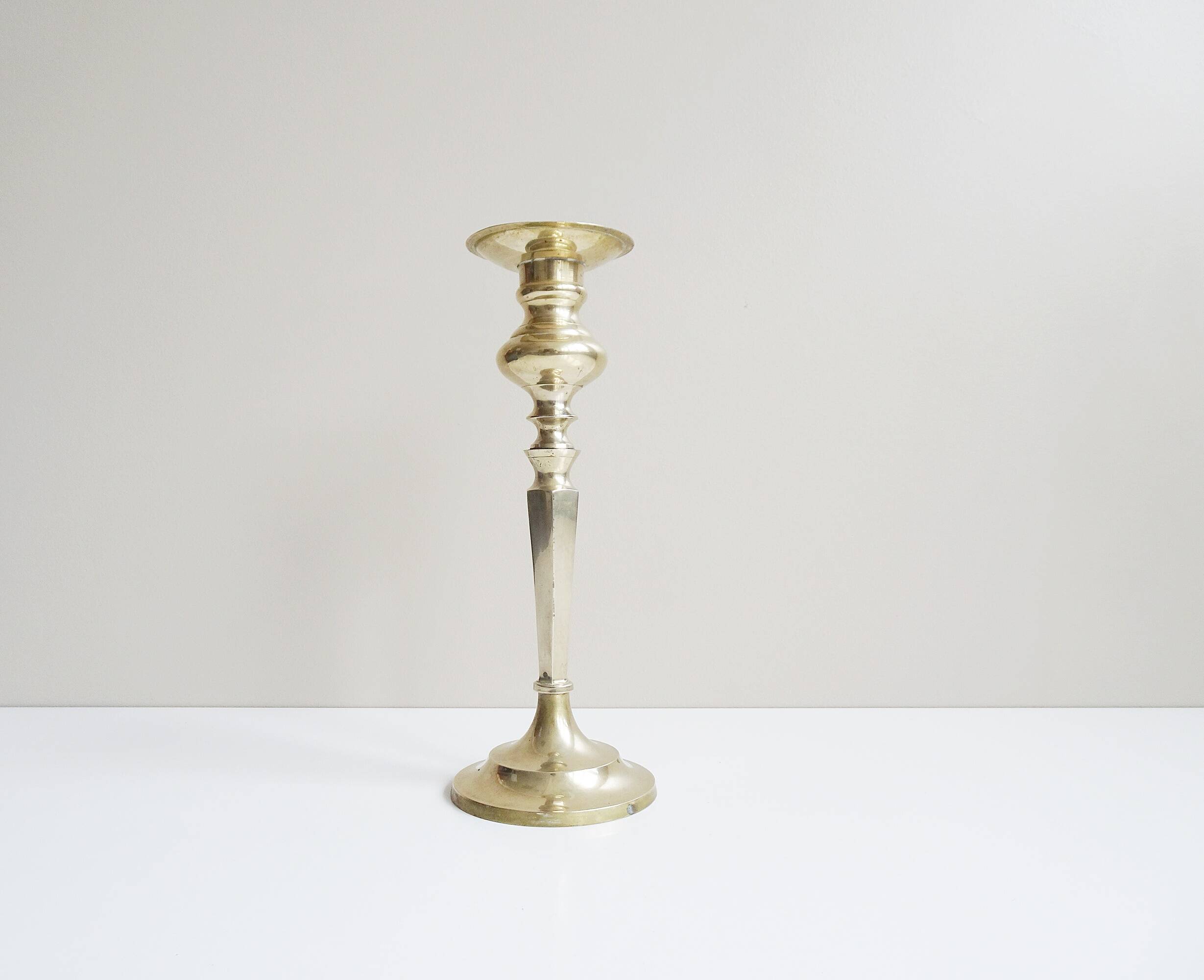 Brass candle holder