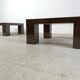 Paire de tables basses années 1970