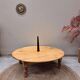 Table basse ronde en bois