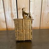 Bronze cigar cellar 1920