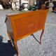 Cherry wood slant-top desk