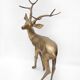 Cerf laiton vintage xxl