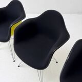 Full upholstery Set of 9 Vitra Eames Plastic Armchair Dar