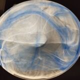 Murano frosted glass bowl