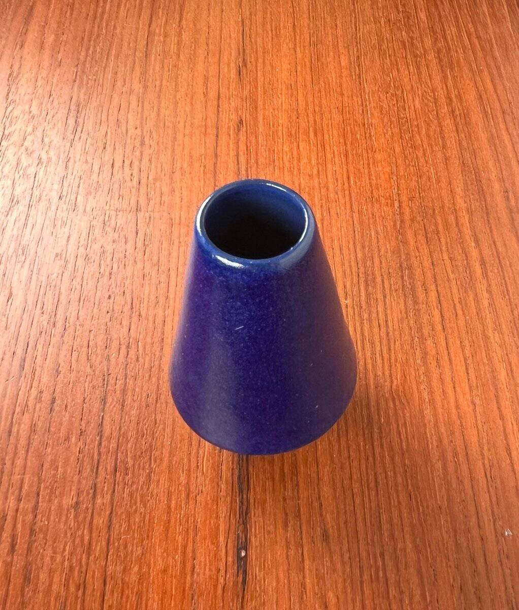 Mid-Century German Small Minimalist Studio Pottery Vase from BKW Böttger Keramik Wandsbek, Hamburg, 1960s