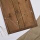 Large old mirror 65cm, carved wooden frame