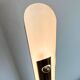 Vintage Italian Chromed Space Age totem lamp by Enrico Tronconi, made in Italy