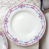 Deep earthenware plates