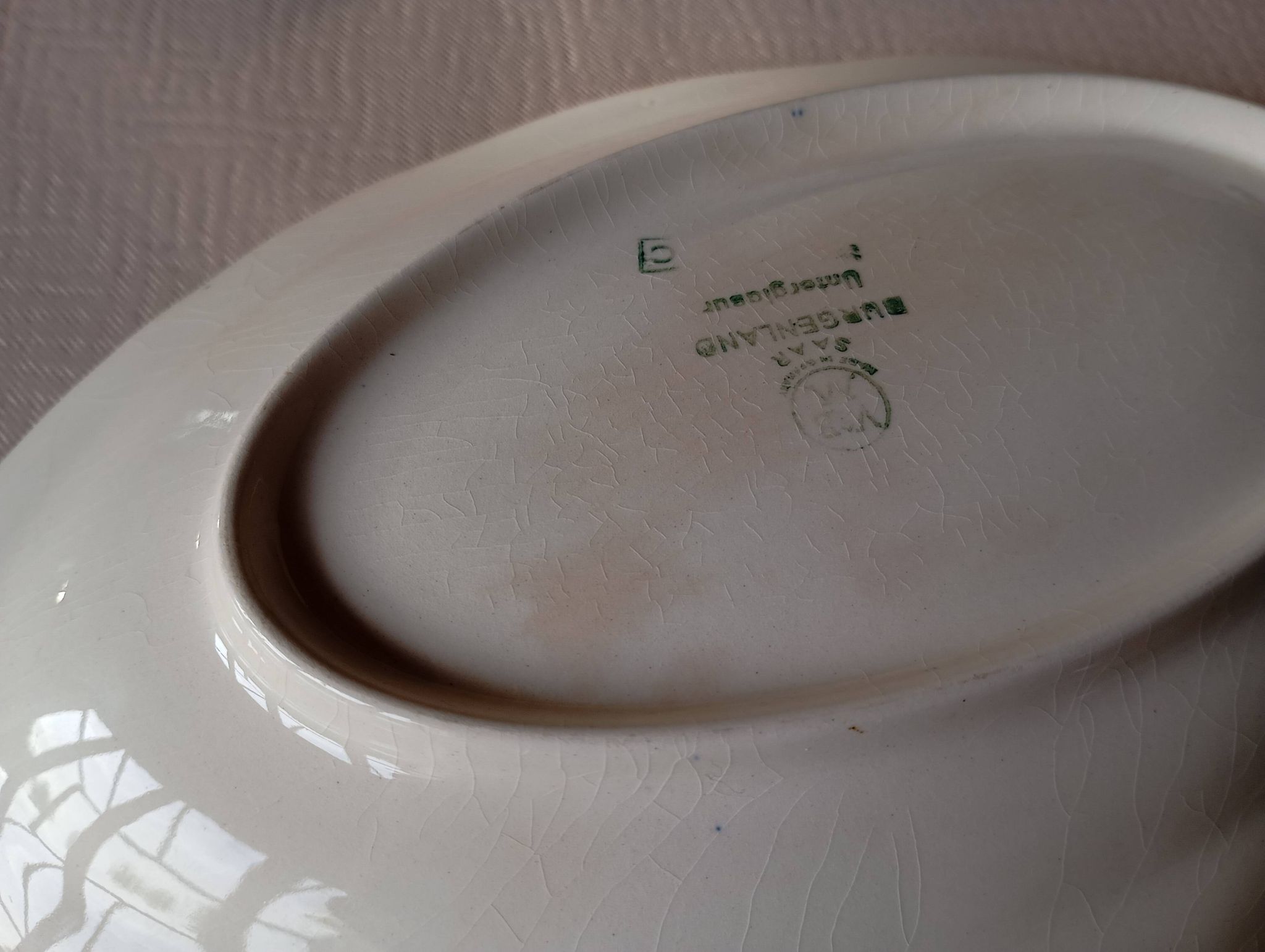 "Burgenland" blue bowls Villeroy & Boch Mettlach