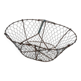 Antique metal basket + wire