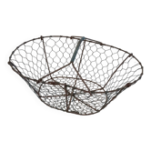 Antique metal basket + wire