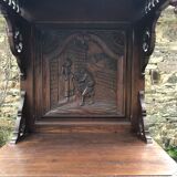Breton oak sideboard from the early 20th century