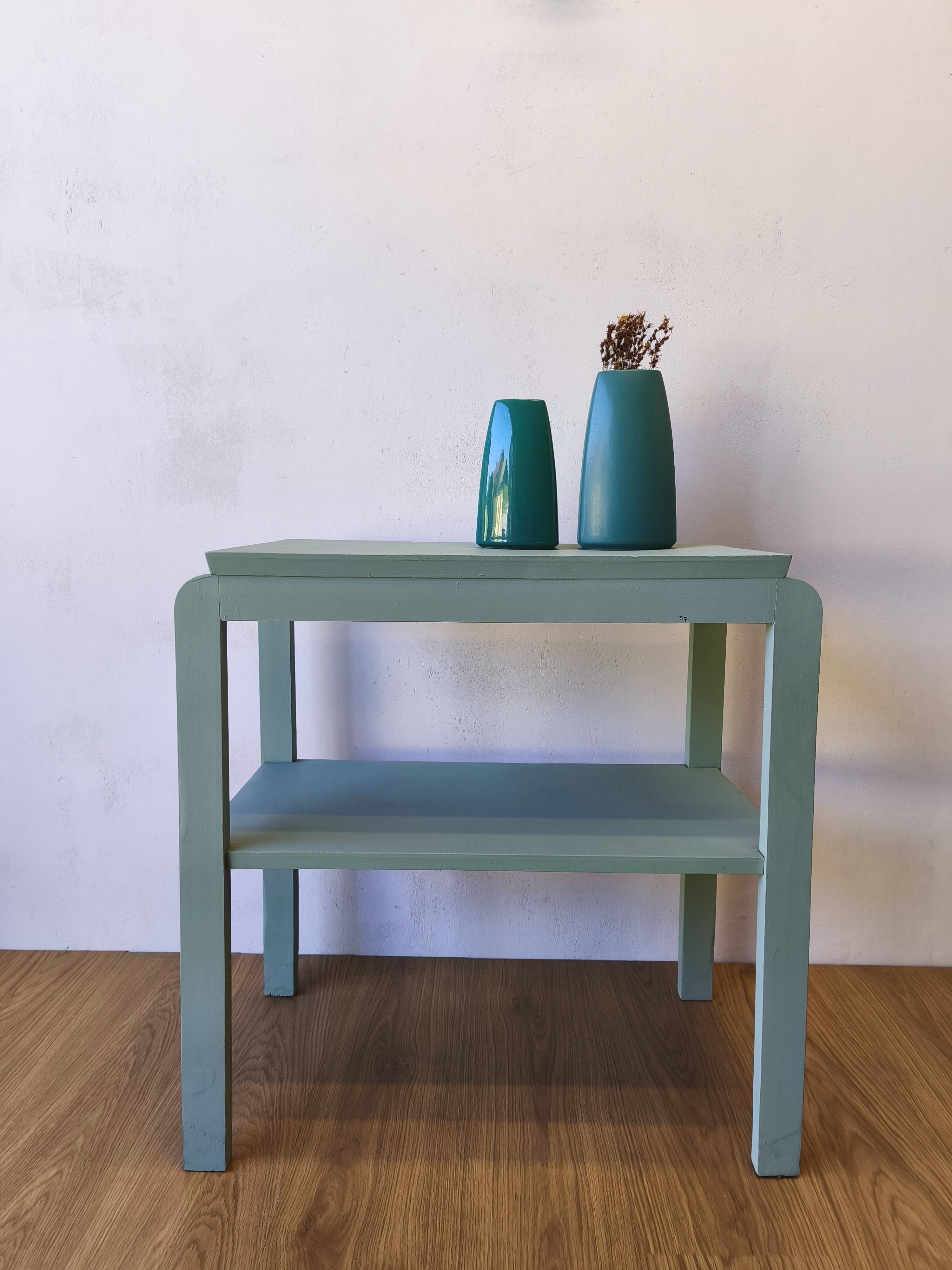 Pistachio coffee table from the 60s.