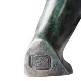 François Pompon. “Polar Bear,” bronze, 2006 print.