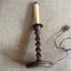 Wooden lamp foot