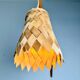 Swivel Arm Teak Wall Lamp With Pine Veneer Shade By Unknown Designer, Sweden 1960S