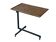 Chariot de service des années 60 et 70, table d'appoint pour dinette, design marron de l'ère spatiale