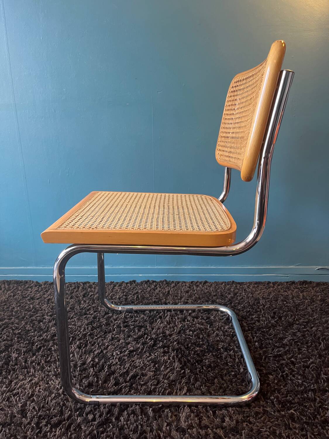 Marcel Breuer chair model B32 honey