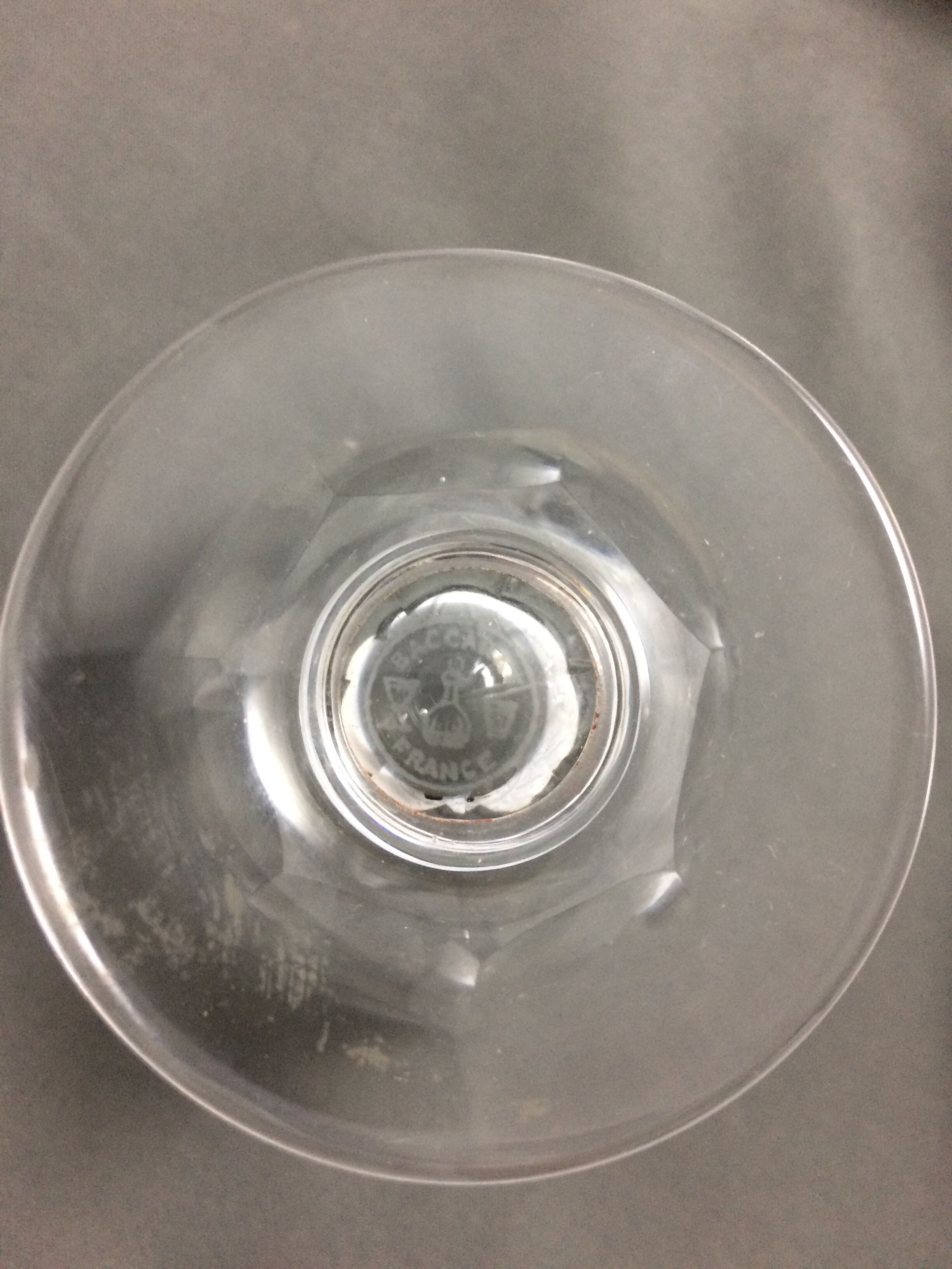 Baccarat model harcourt aperitif glasses