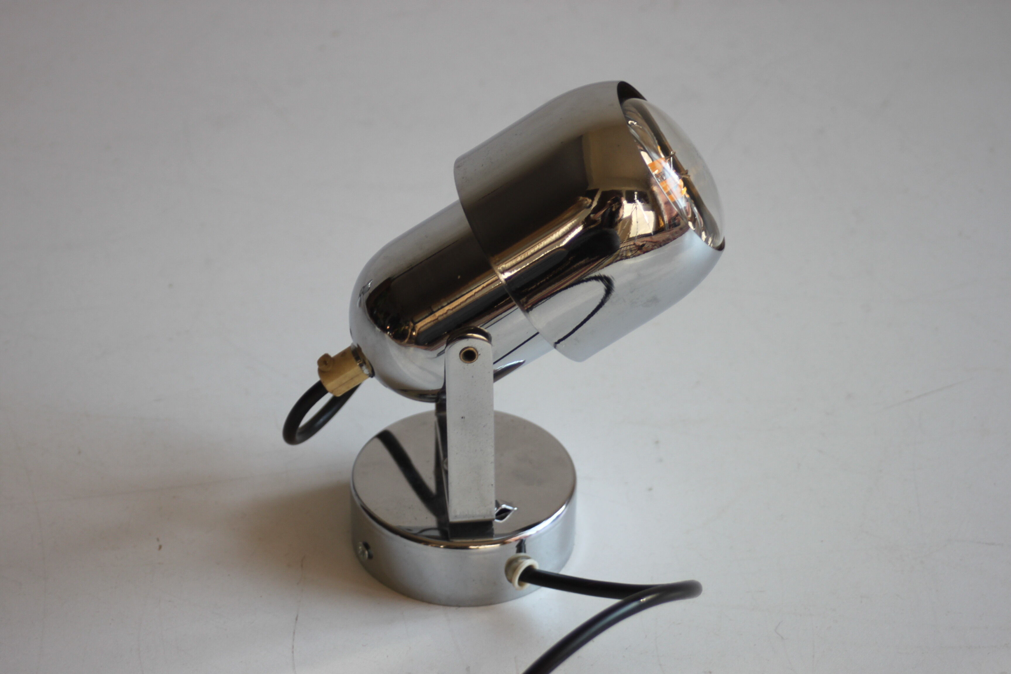 Space age chrome spotlights by Massive Belgium 1960s 70s