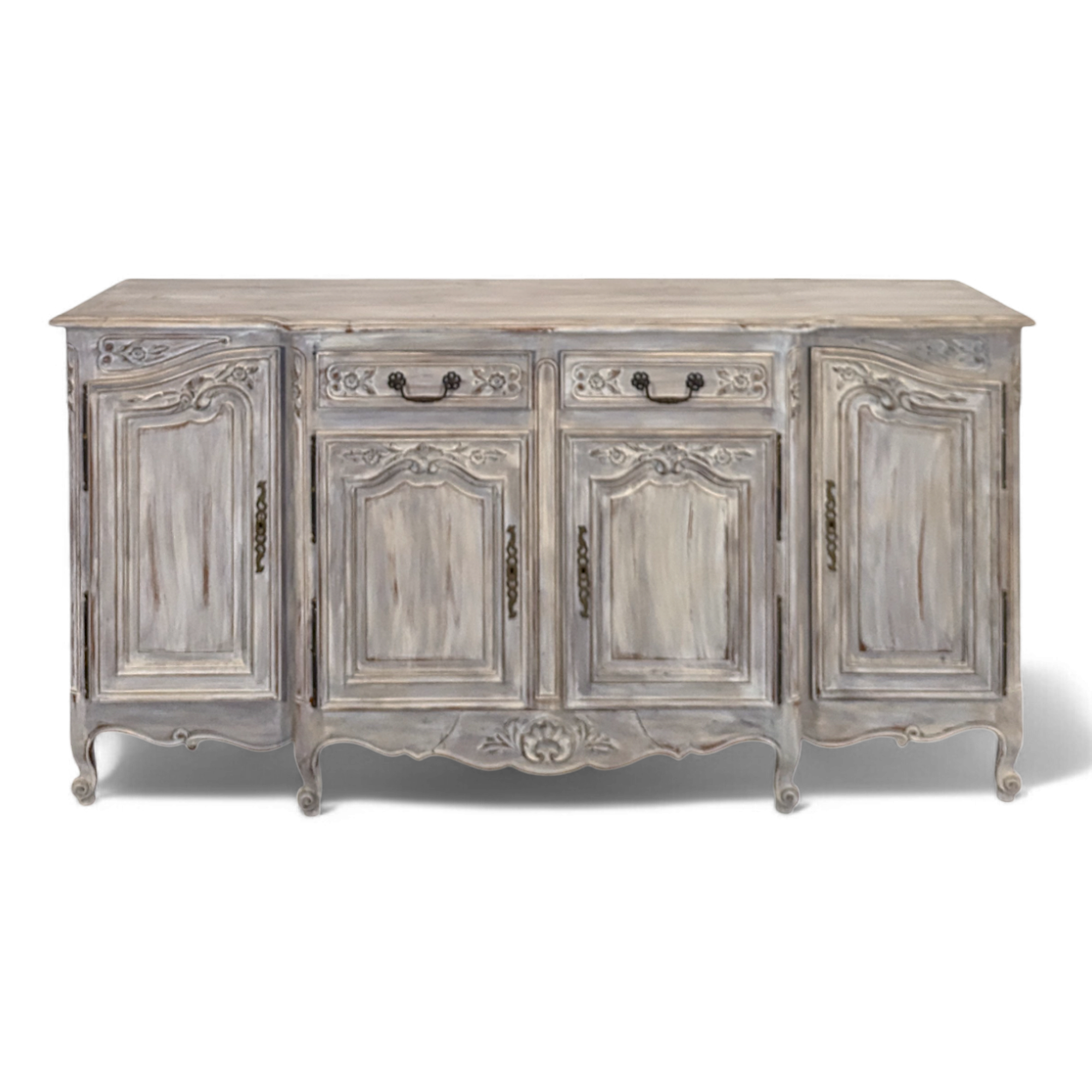 Rustic patinated sideboard