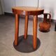 2 tabourets tripode vintage