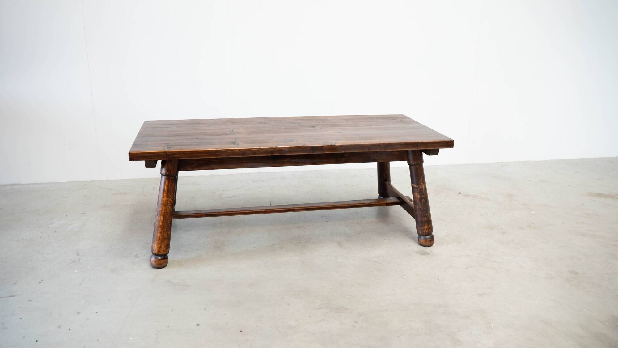French brutalist dining table inspired by Georges Robert