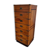 Nautical style chest of drawers.